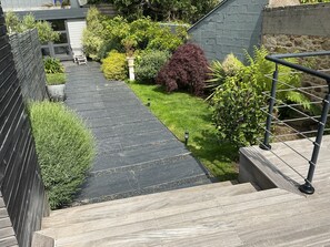 Garden view - Ty Embruns (Larmor-Plage)
