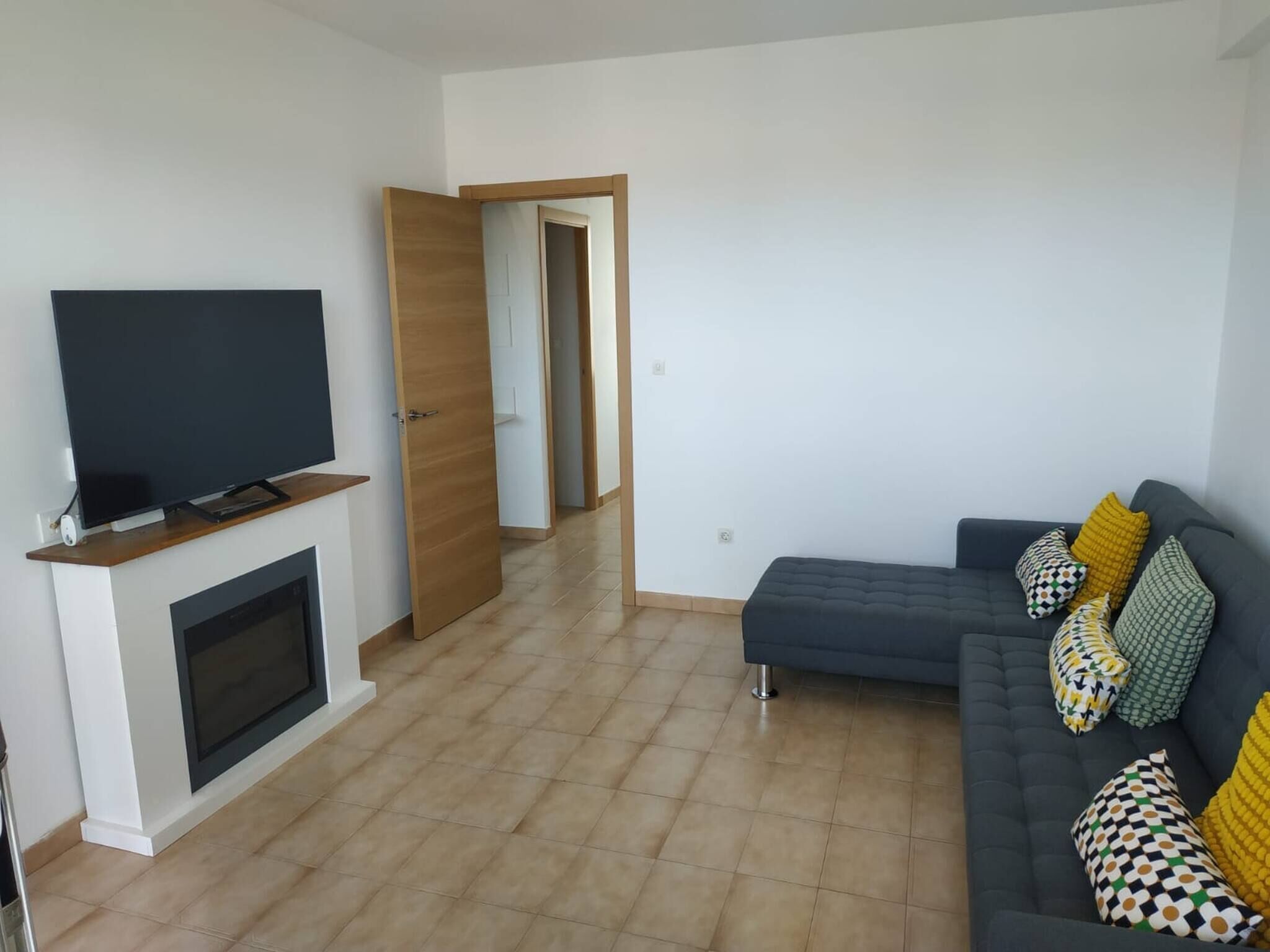Apartament, 2 dormitoris, pati | Sala d'estar