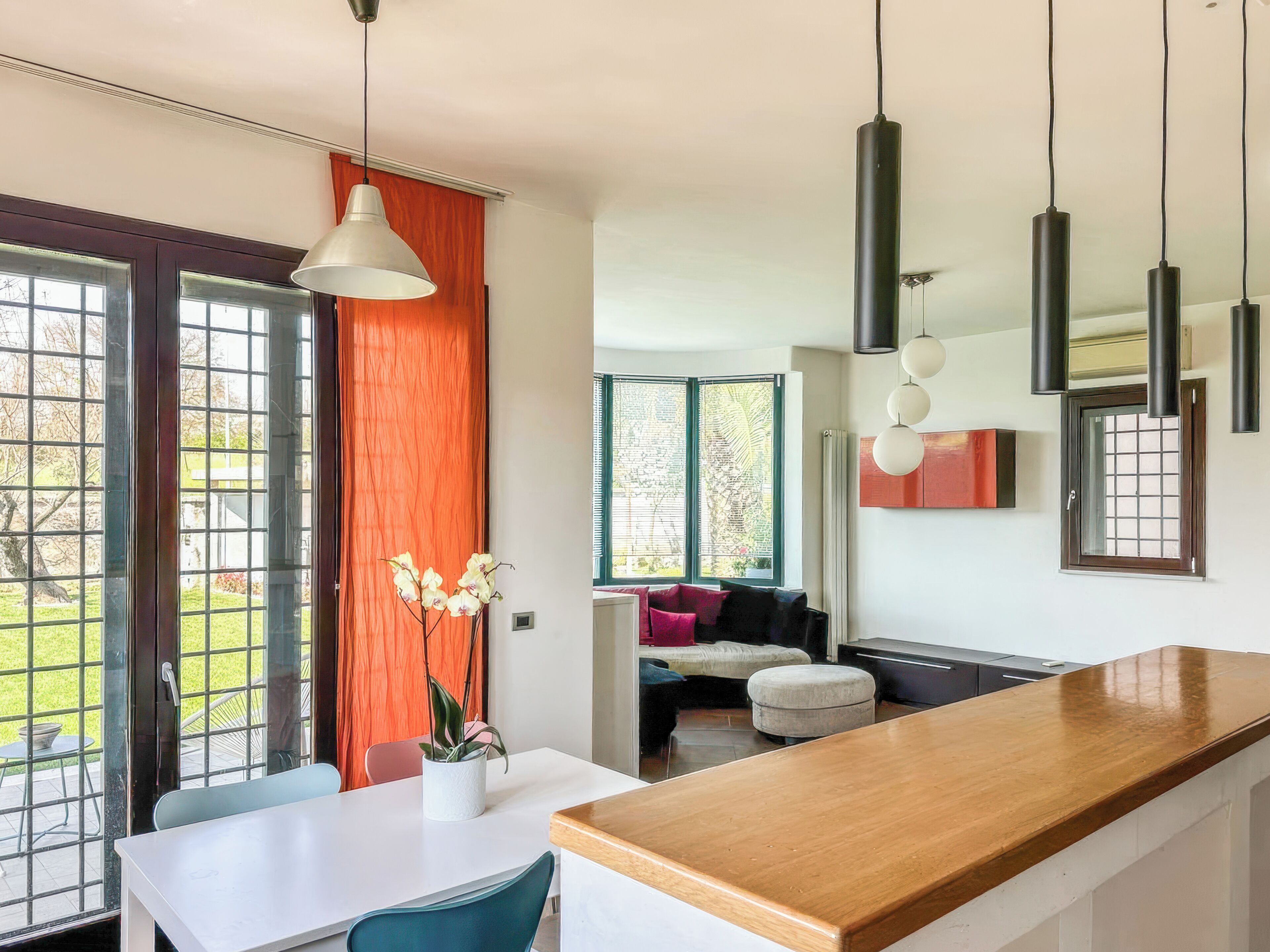 Villa, vue jardin | Intérieur