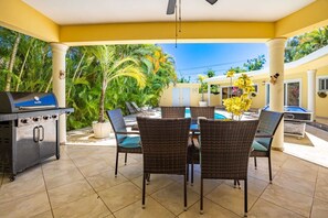 Outdoor dining - Casa Linda 626B - BBQ - Washer (Sosúa)