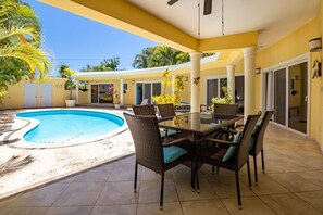 Outdoor dining - Casa Linda 626B - BBQ - Washer (Sosúa)