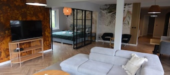 Très grand appartement avec sauna privé