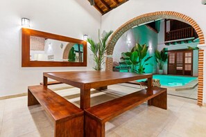 Dining - Casa Sol - Villa in Getsemaní with Large Pool (Cartagena)