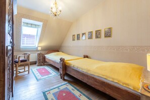 WiFi, bed sheets - Apartment Meerblick 17 with Sea View and Private Rooftop Terrace (Binz)