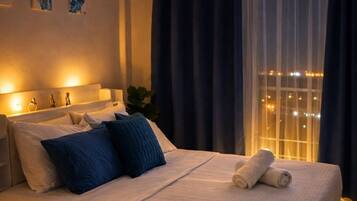 1 bedroom, iron/ironing board, WiFi (free), bed sheets