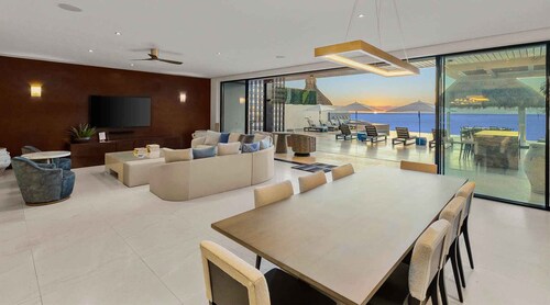 Ultra Exclusive Beachfront Villa Just Steps From the Sand Butler Included