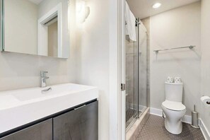 Shower - Music City Magic | Luxury Townhome | Gourmet Kitchen, Balcony, Garage (Nashville)