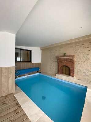Pool - Le Clos des Prés with Pool, Spa and Table Football (Rives de l'Yon)