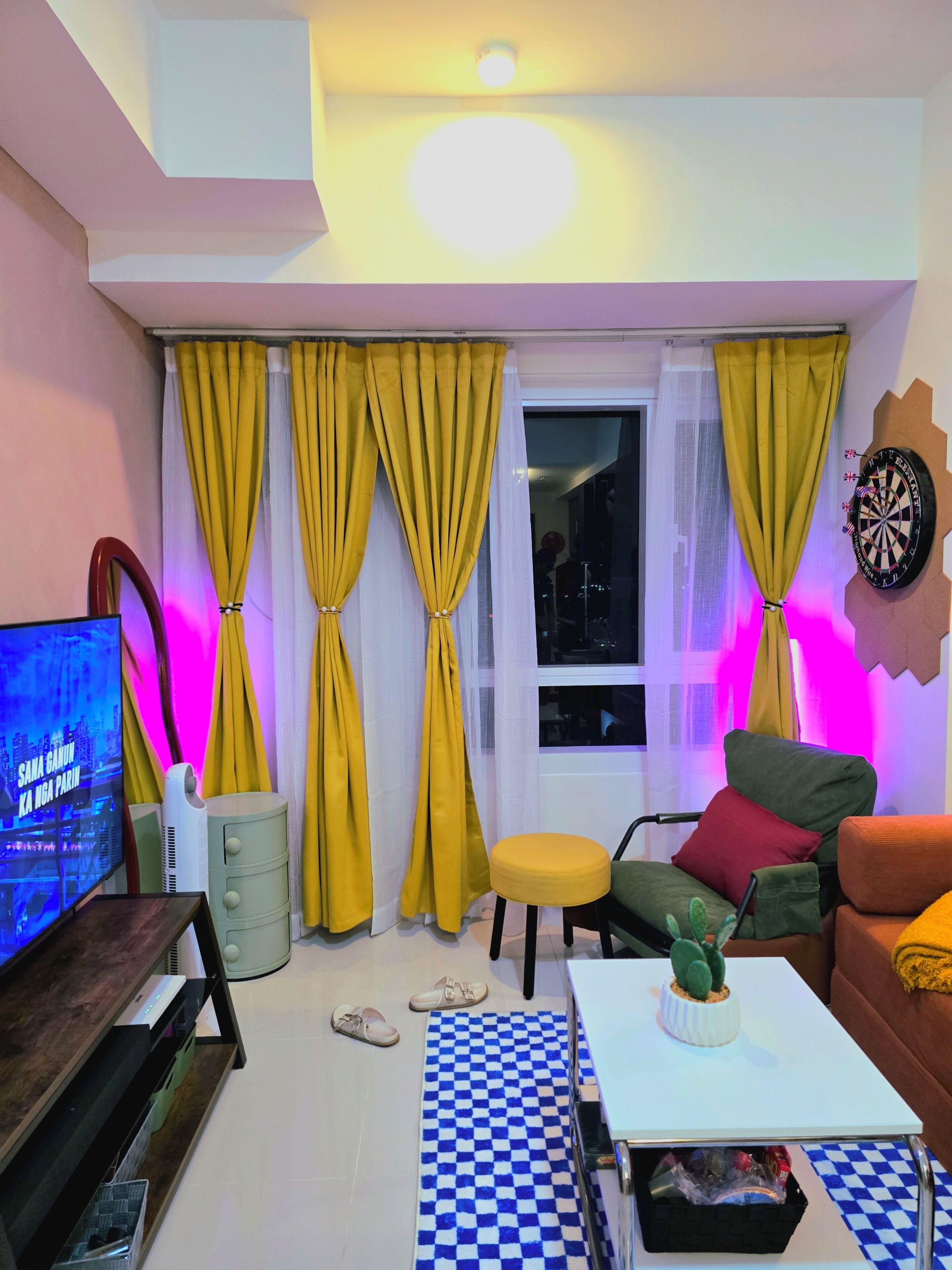 Condo Deluxe, vista a la ciudad | Área de sala de estar