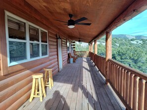 Terrace/patio - NEW Klondike Cabin, Saguache CO (Saguache)