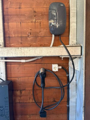 Electric vehicle-charging station
