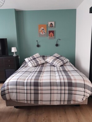 WiFi, bed sheets - Cottage with beautiful terrace, ideal for lovers (Chateau-Renault)