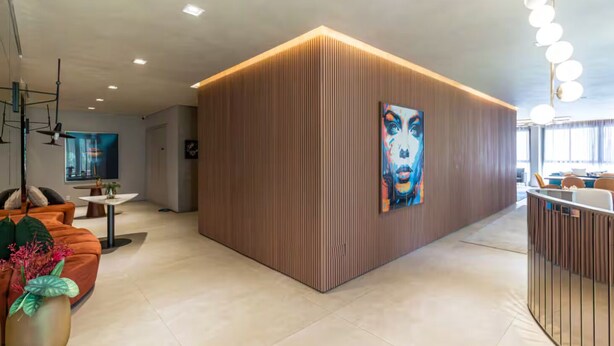 Unclassified image, 1 of 46, button - Apt in Paraíso for 4 – Pool, Gym & Wi-Fi (São Paulo)