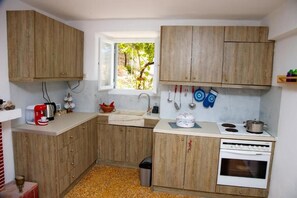 Private kitchen - Anezo's Exceptional View | Sea View Patio House (Spetses)