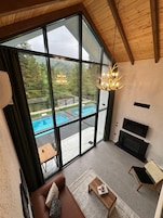 Vila superluxo, vista para o rio | Área de estar