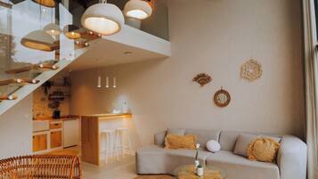 Luxury Villa, River View | Living area