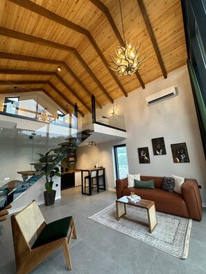 Luxury Villa, River View | Living area - Dd's Roof Villas (Rize)