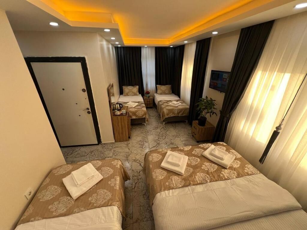 Ropa de cama de alta calidad y minibar 