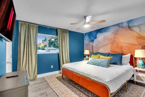4 habitaciones, tabla de planchar con plancha y wifi gratis 