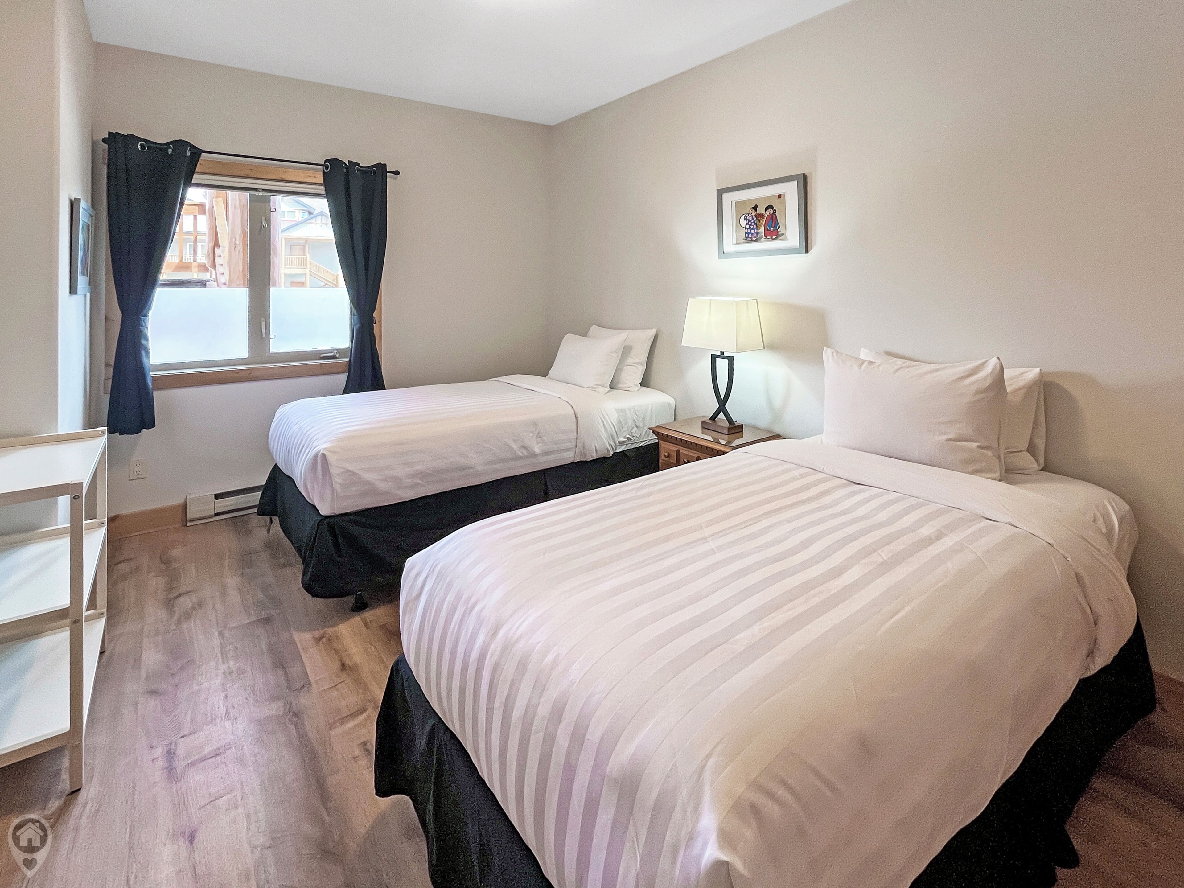 2 habitaciones, wifi gratis y ropa de cama 