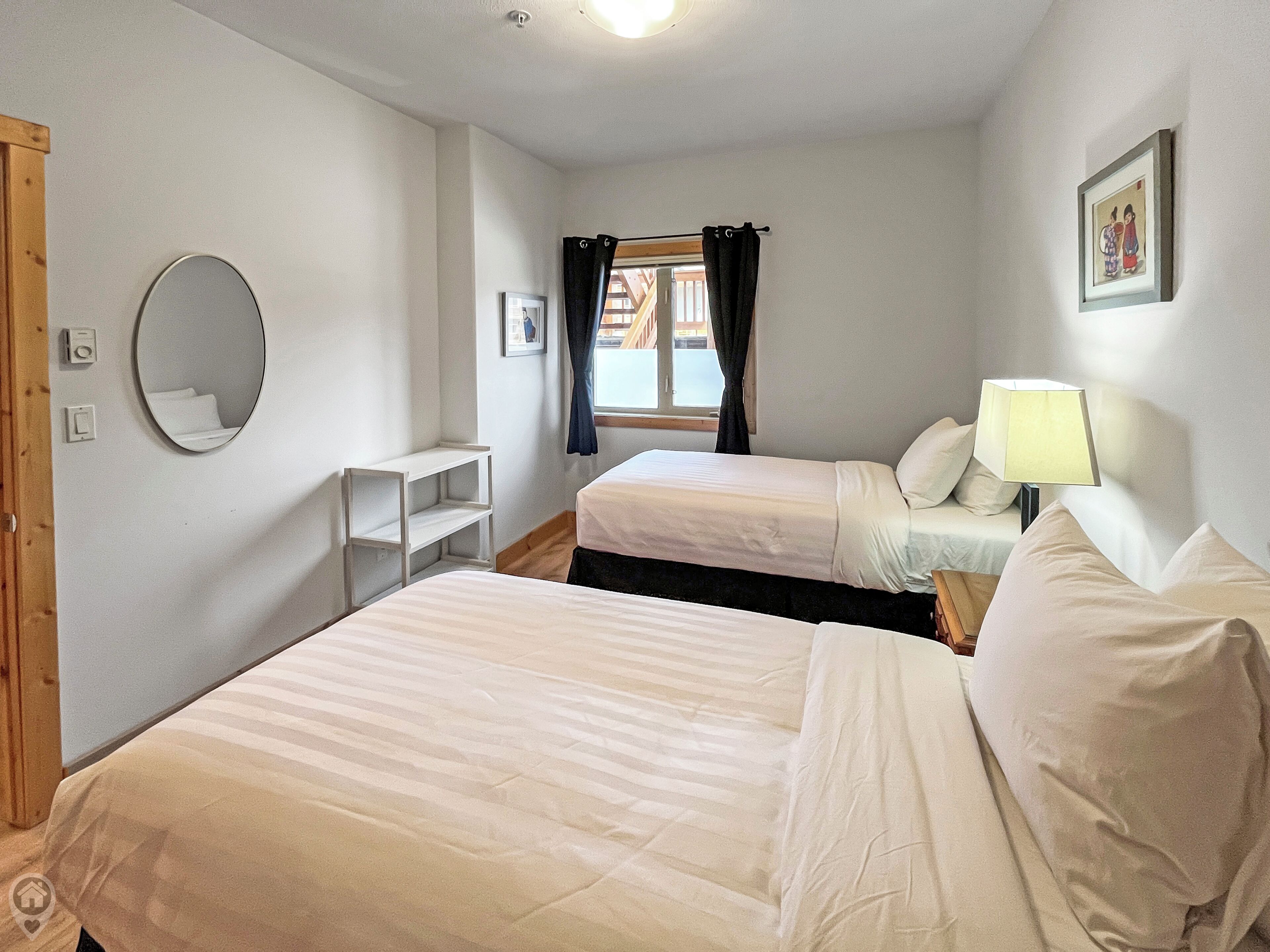 2 habitaciones, wifi gratis y ropa de cama 