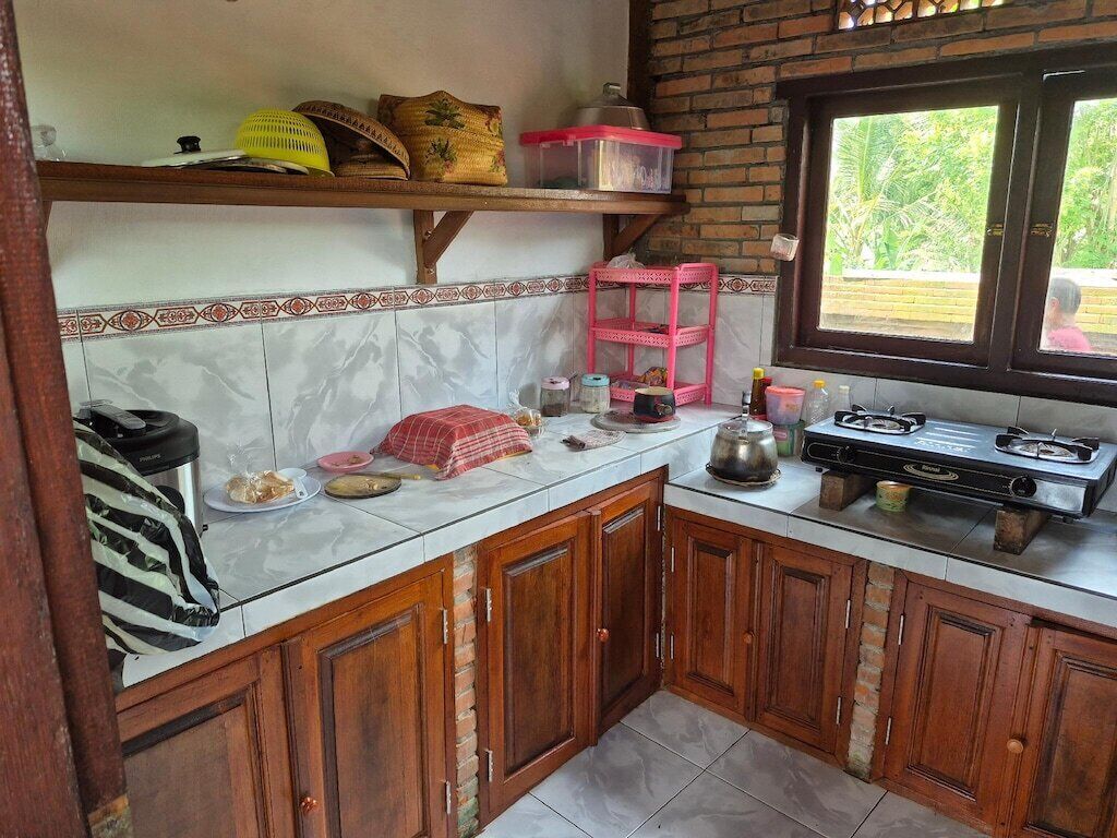 Villa, Garden View | Private kitchen