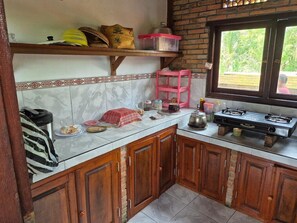 Villa, Garden View | Private kitchen - Cozzy Villa Taman near Sidemen Bali (Karangasem)