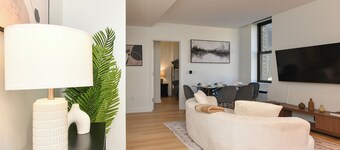 Sleek 2BR Oasis in NYC Financial District