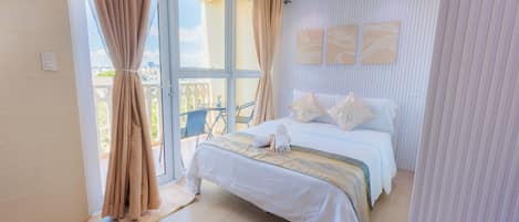 Iron/ironing board, WiFi, bed sheets