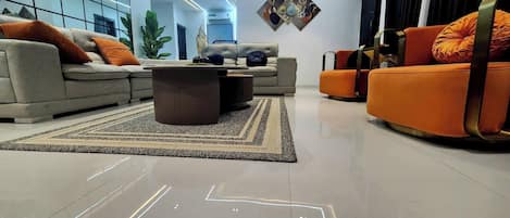 Family Room, Balcony, City View | Interior