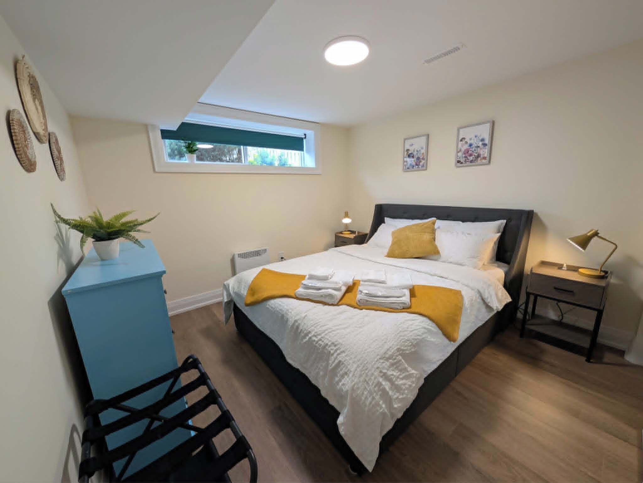 1 chambre, fer et planche à repasser, Wi-Fi, literie fournie
