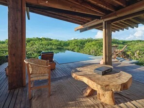 Outdoor dining - Punta Pájaros Las Morochas Puerto Escondido (Puerto Escondido)