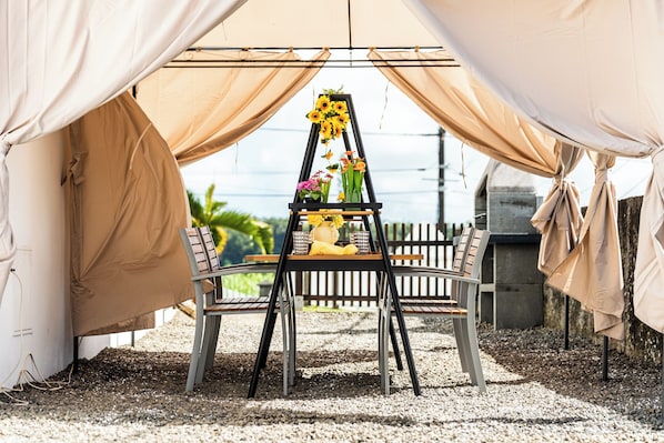 Restaurante al aire libre
