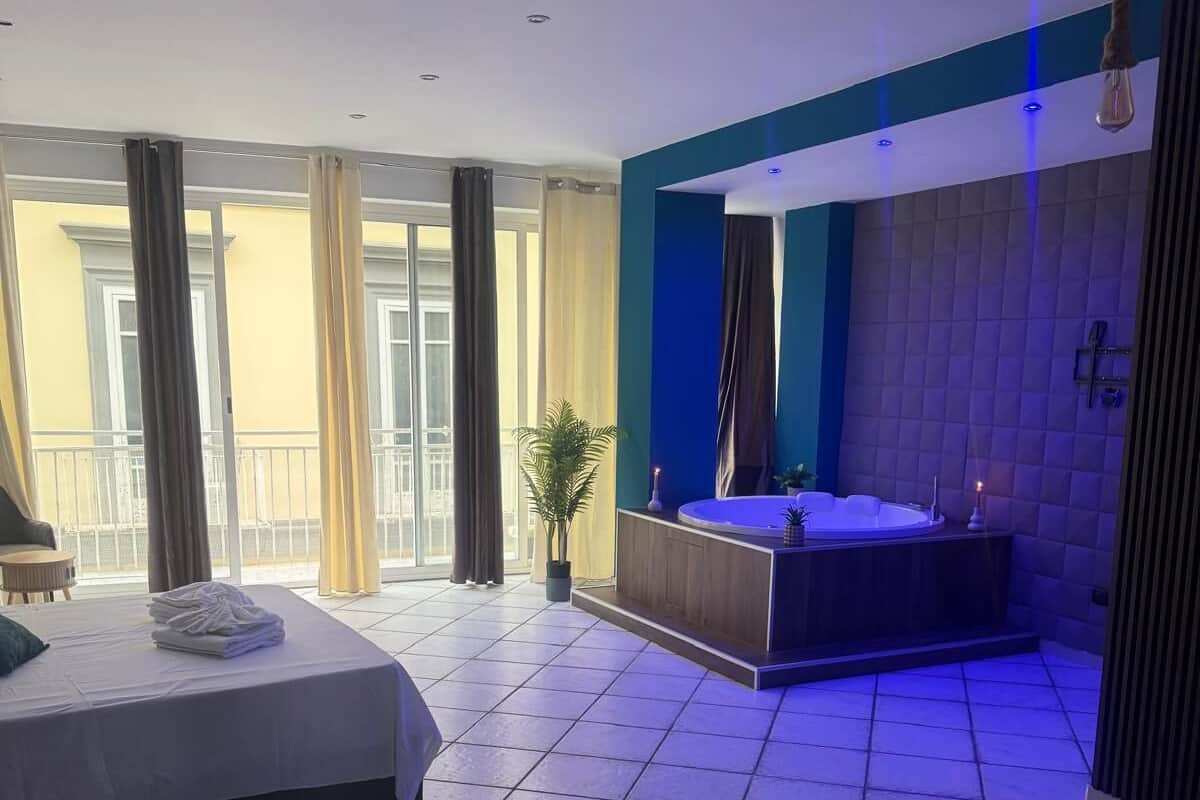 Luxury Suite, Balcony, City View | Desk, free WiFi