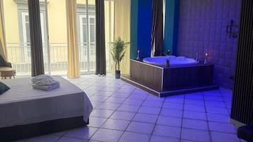 Suite Luxe, balcon, vue ville