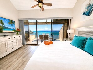 Iron/ironing board, travel cot, WiFi, bed sheets - Sands of Kahana Oceanfront 3-Bedroom, 3-Bathroom Penthouse, Sleeps 8 and Complimentary Rental Car w/ 6+ Nights SOK-381 by KBM (Lahaina)