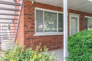 Exterior detail - Maple Row: Cozy Retreat (Bloomington)