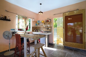 Dining room - Cozy Garden Loft in Cabarete (Sosúa)