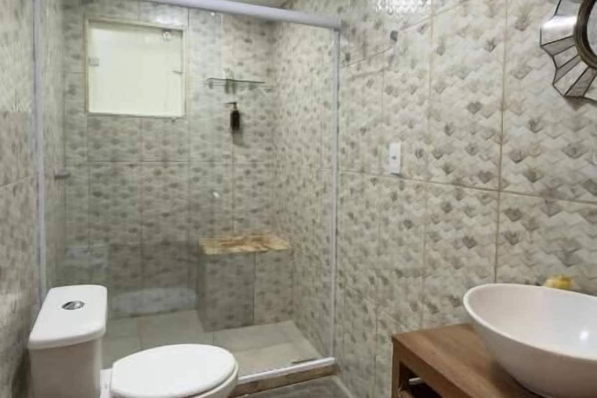 Phòng Suite Deluxe, quang cảnh vườn | Phòng tắm