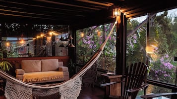 Front of property - evening/night