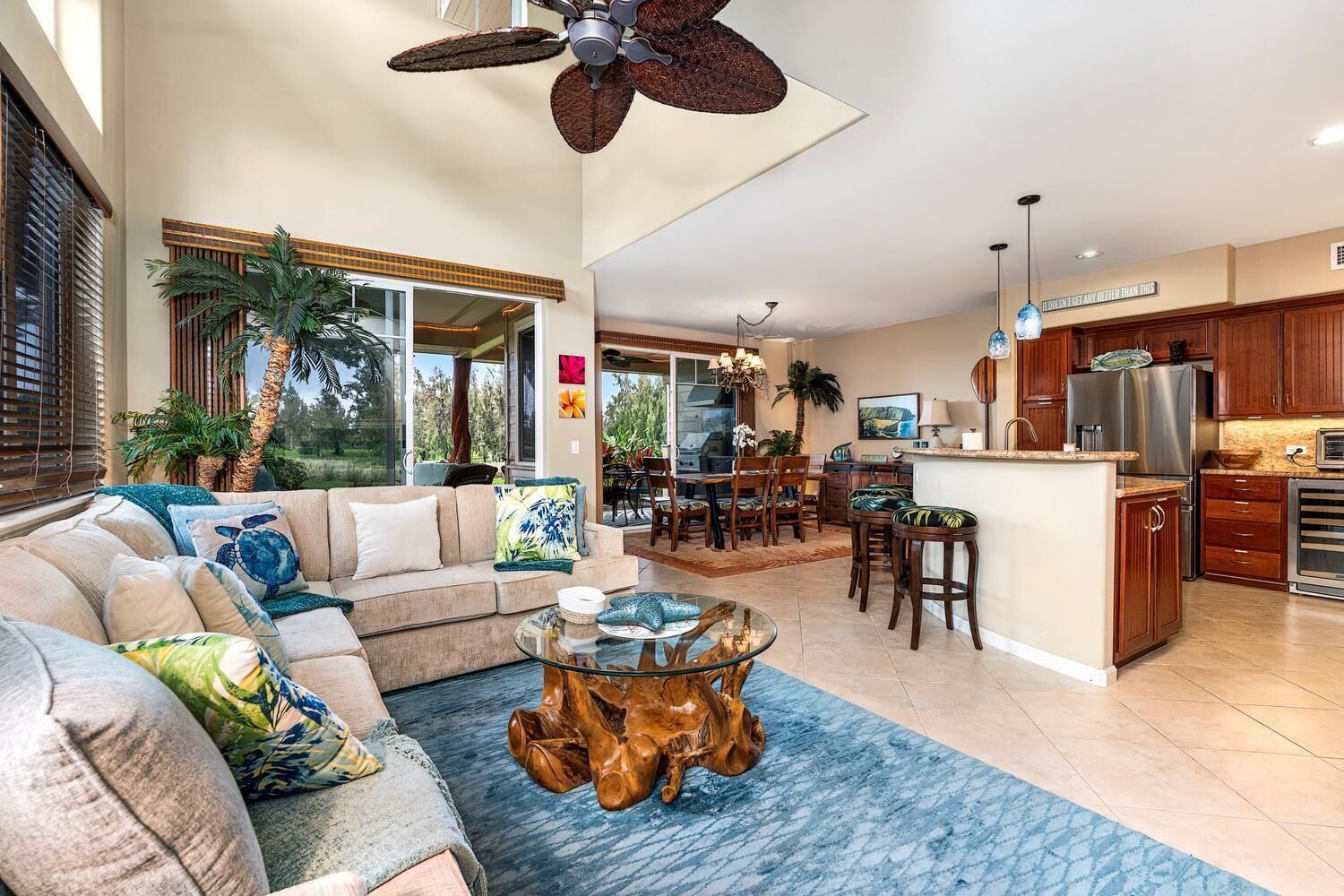 Condo, Multiple Beds (Waikoloa Beach Villas#O1) | Living area