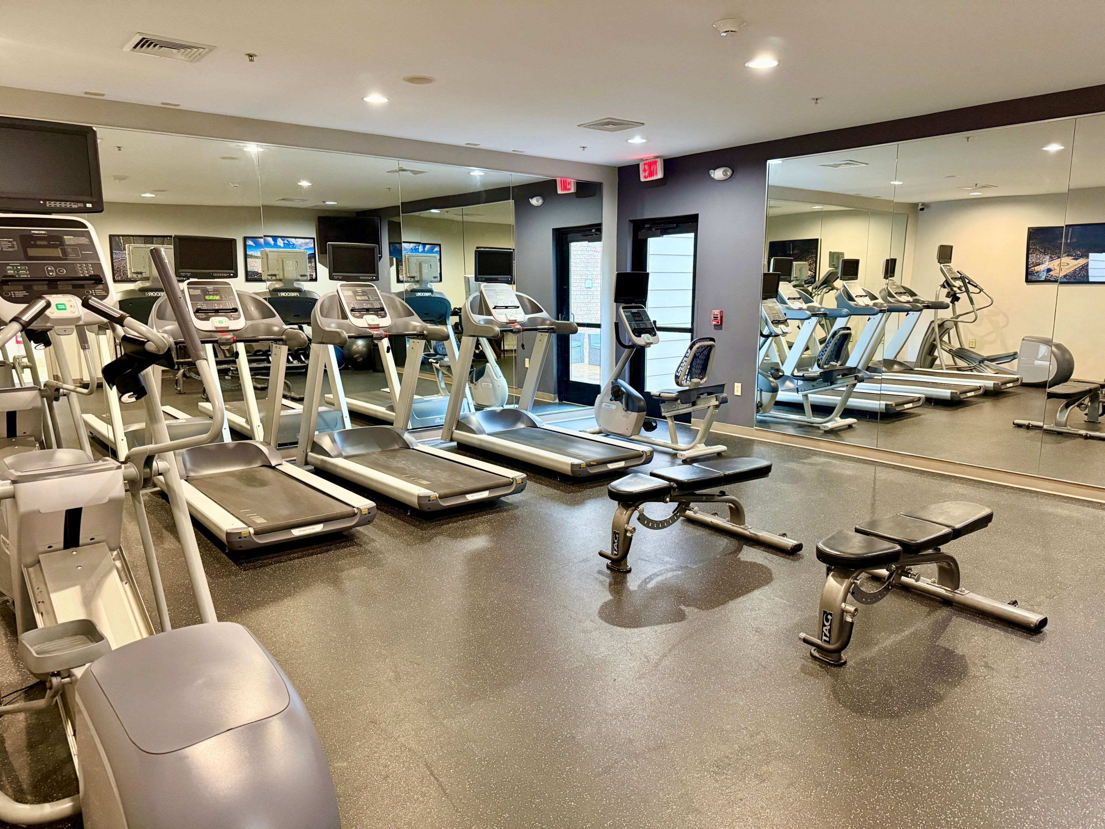 Fitnessbereich