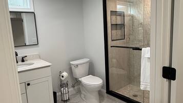 Shower, towels