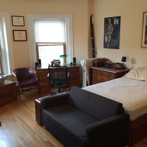 1 bedroom, iron/ironing board, WiFi, bed sheets - Fully-Furnished, Move-In-Ready Studio Apartment (Boston)