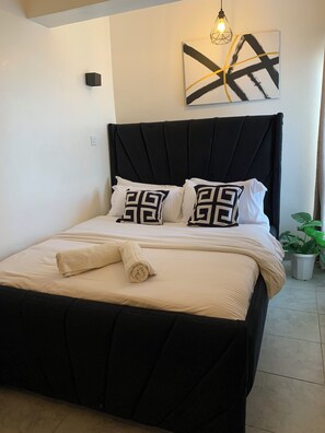 Iron/ironing board, WiFi - Cosy Studio Apartment (Kiambu County)