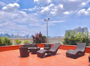 Terrace/patio - Cityscape staycation by H&B (Parañaque)