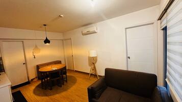 Economy Apartment, City View | Living area