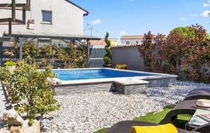 Pool - Stunning home in Jursici with private swimming pool, can be inside or outside (Jursici)