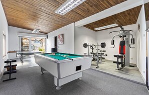 Fitness facility - Stunning home in Jursici with private swimming pool, can be inside or outside (Jursici)