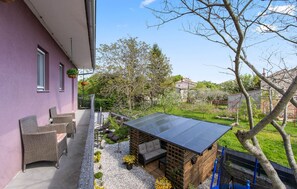 Terrace/patio - Stunning home in Jursici with private swimming pool, can be inside or outside (Jursici)